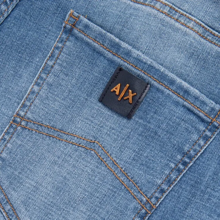 ARMANI EXCHANGEAE SS24 Jeans Men's Denim Blue-4