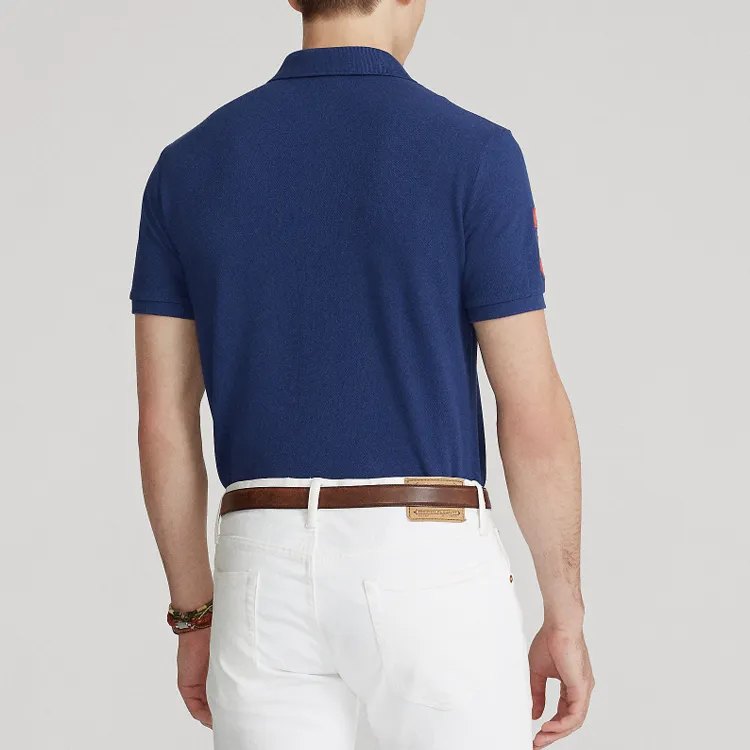 Polo Ralph Lauren Polo Shirt Men's Clearwater Sea Blue-2