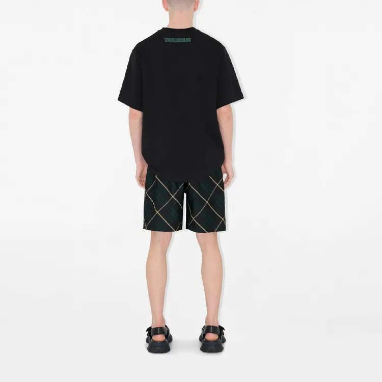 Burberry Casual Shorts Men's Green-3