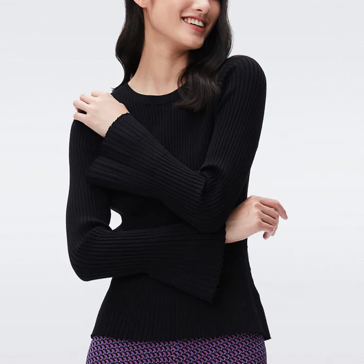 DVF Diane Von Furstenberg Knitwear Women's Black-4