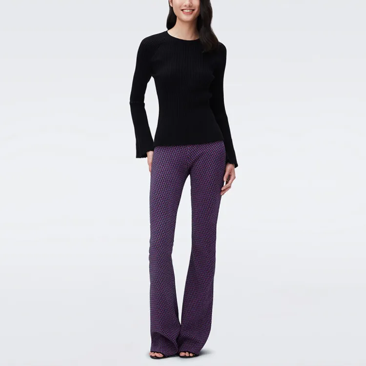 DVF Diane Von Furstenberg Knitwear Women's Black-2