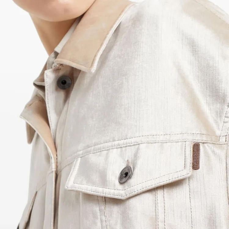 Brunello Cucinelli Button Up Padded Jacket-4