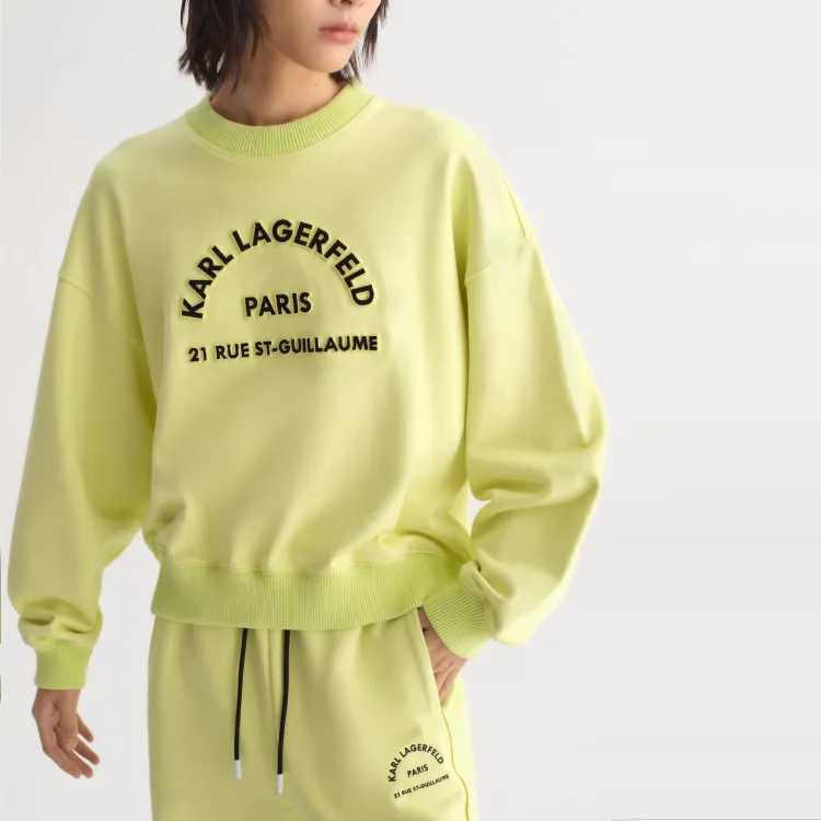 KARL LAGERFELD Sweatshirt Women's Green-5