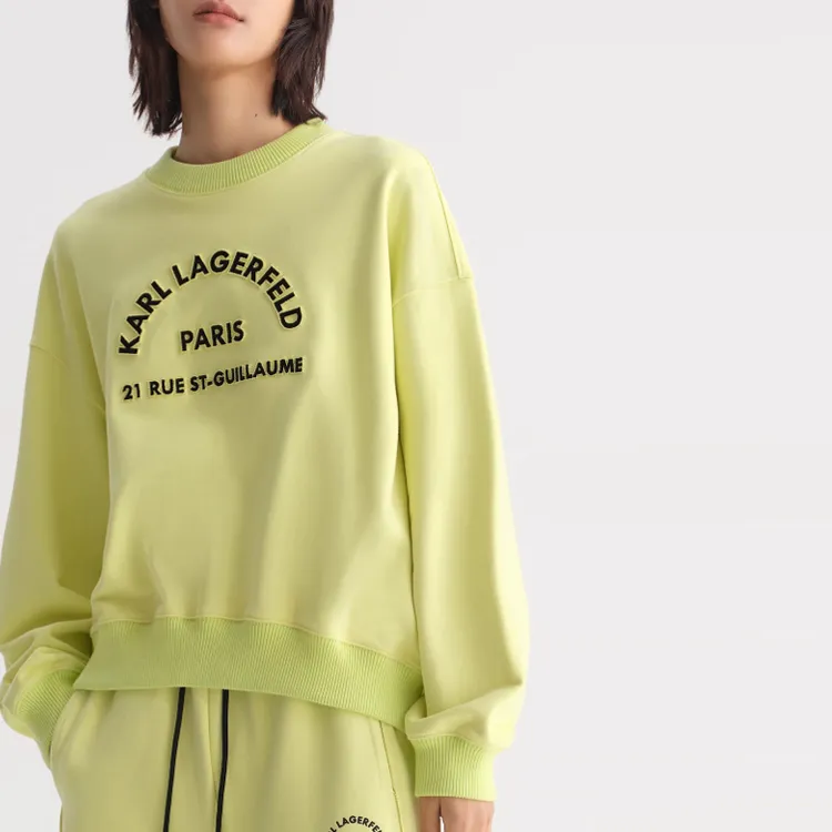 KARL LAGERFELD Sweatshirt Women's Green-3