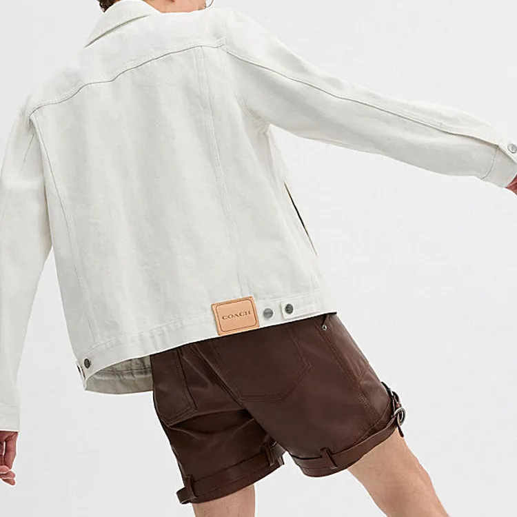 COACH Jackets & Coats Men's White-2