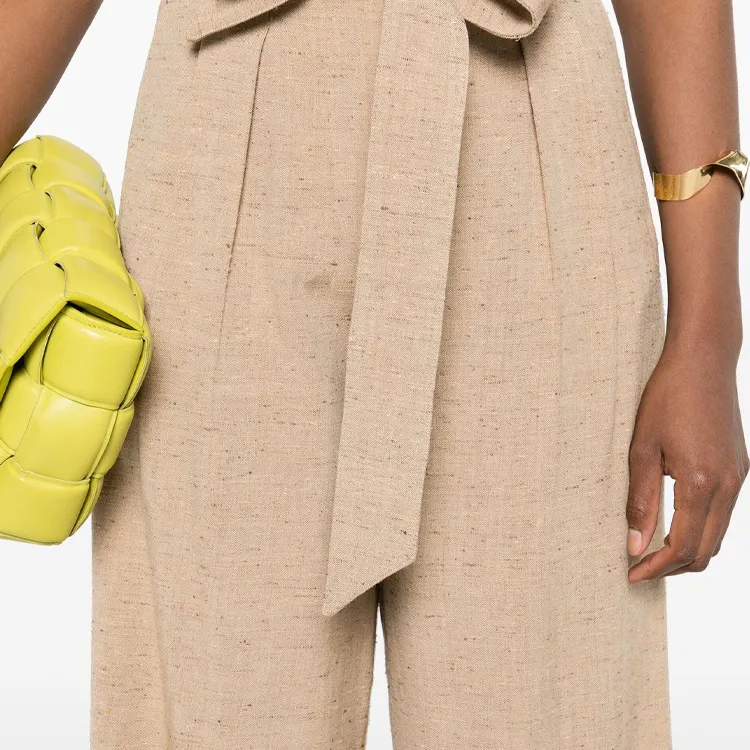 JOSEPH Atlas Speckled Palazzo Pants-4