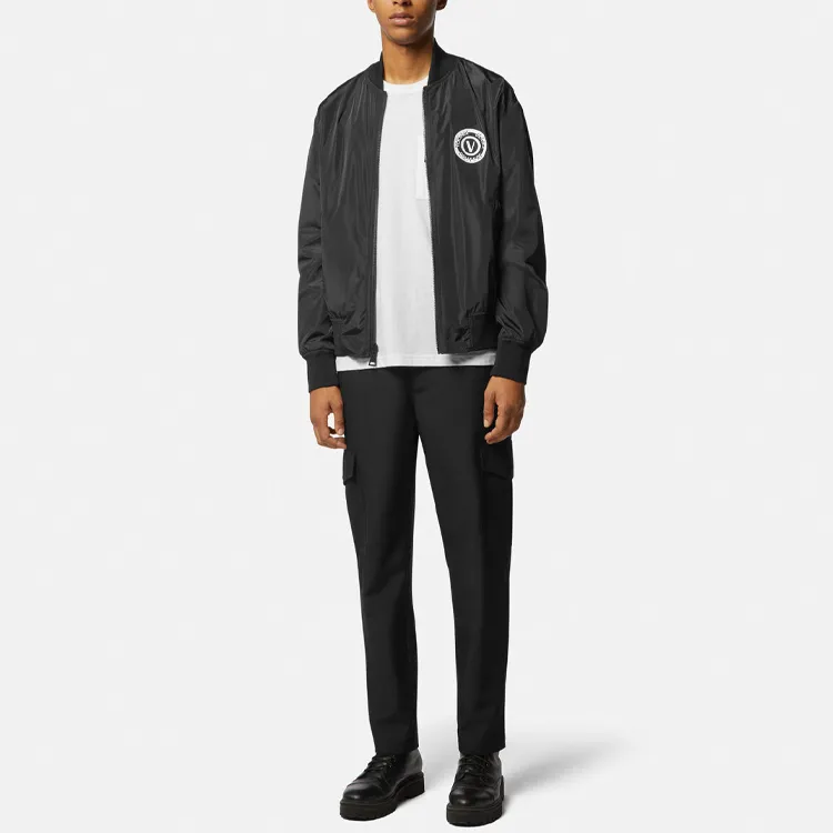 VERSACE JEANS COUTURE Jackets & Coats Men's Black-1