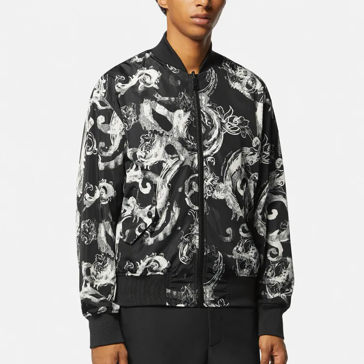 VERSACE JEANS COUTURE Jackets & Coats Men's Black-4