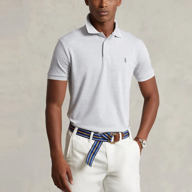 Polo Ralph Lauren Polo Shirt Men's Light Gray-2