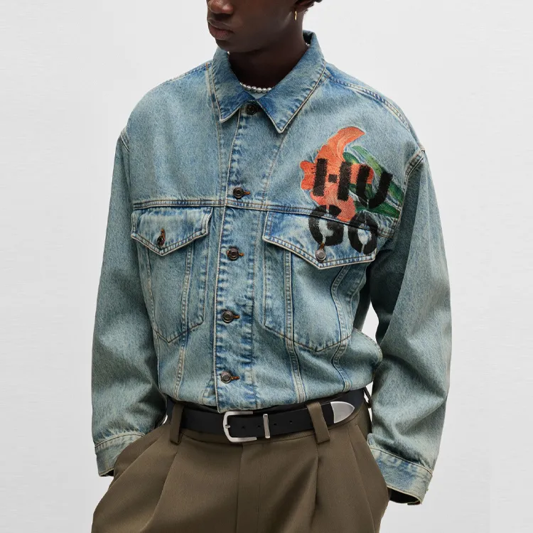 Hugo Floral print Jacket-4