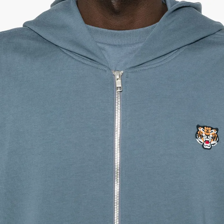 KENZO Lucky Tiger Zip up Hoodie-4
