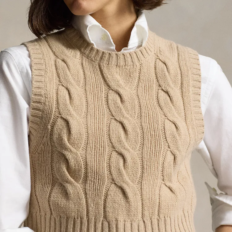 Polo Ralph Lauren FW24 Knitwear Women's Oat-4