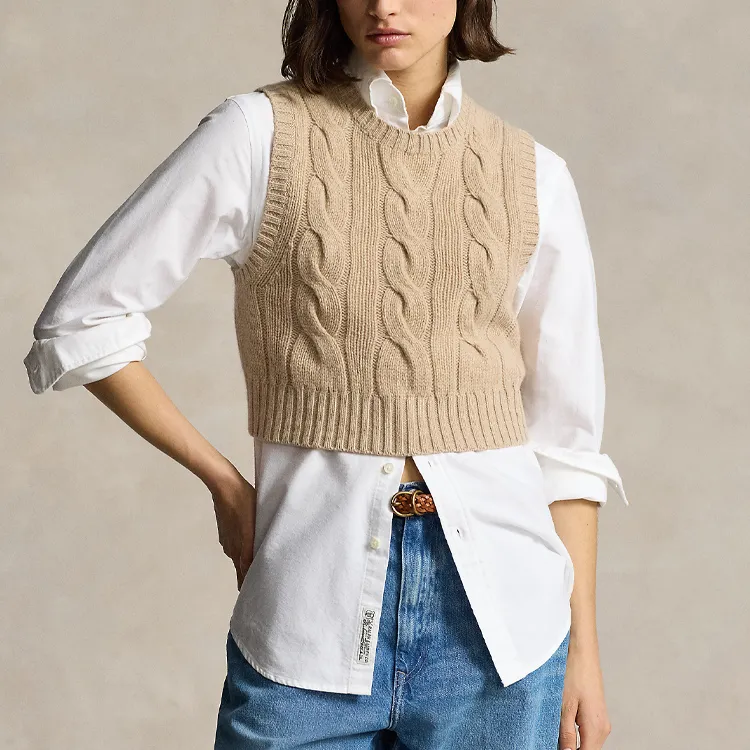 Polo Ralph Lauren FW24 Knitwear Women's Oat-2