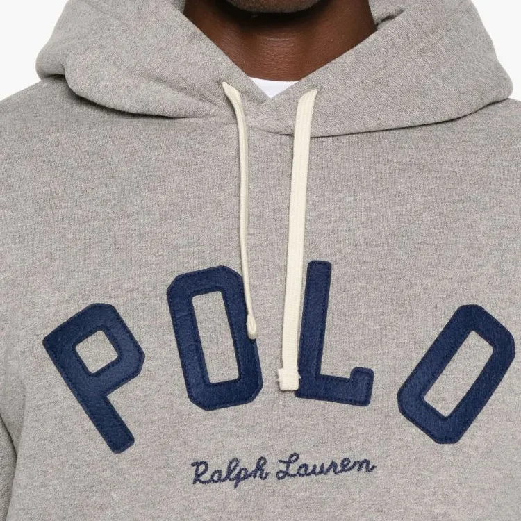 Polo Ralph Lauren Logo Patch Jersey Hoodie-4