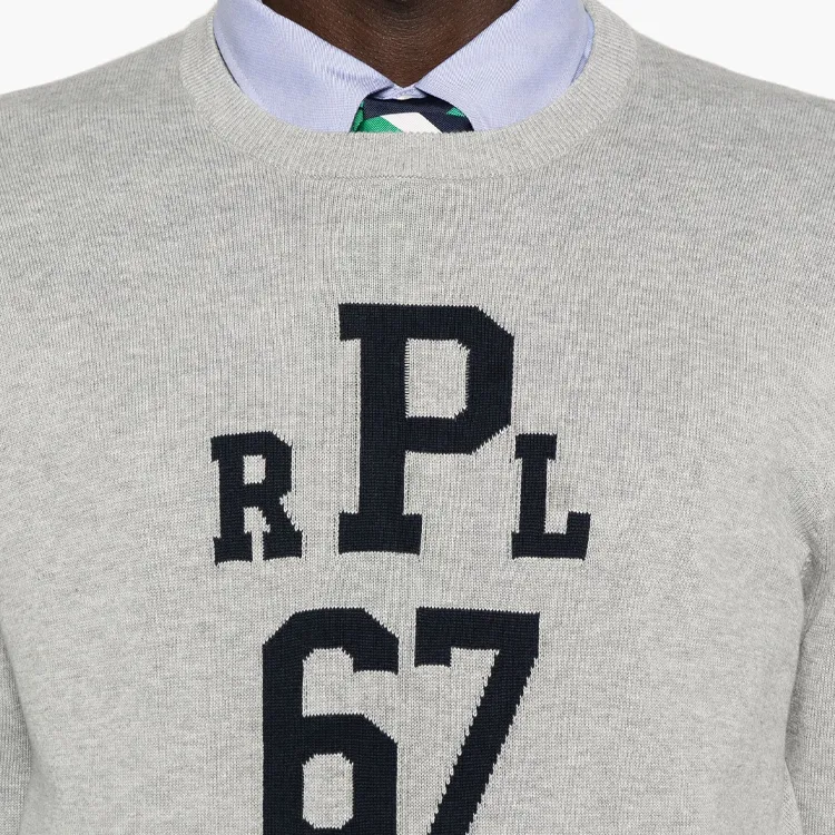 Polo Ralph Lauren Logo jacquard Cotton Jumper-4