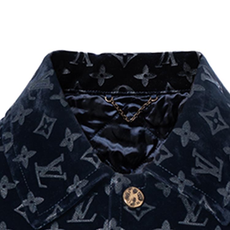 LOUIS VUITTON SS24 Denim Jacket Men's Multicolor - POIZON LOUIS VUITTON SS24 Denim Jacket Men's Multicolor - POIZON