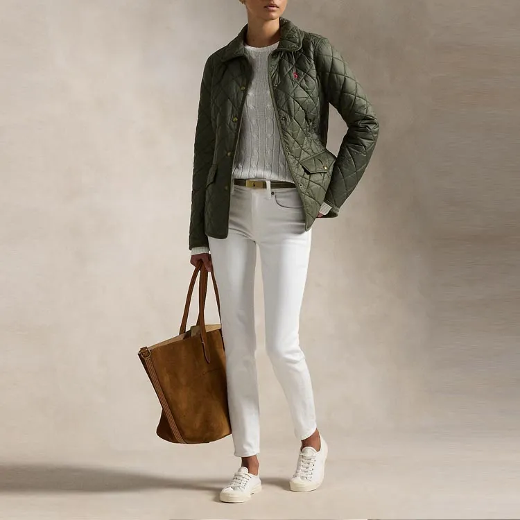 Polo Ralph Lauren FW24 Puffer Jacket Women's Green-3
