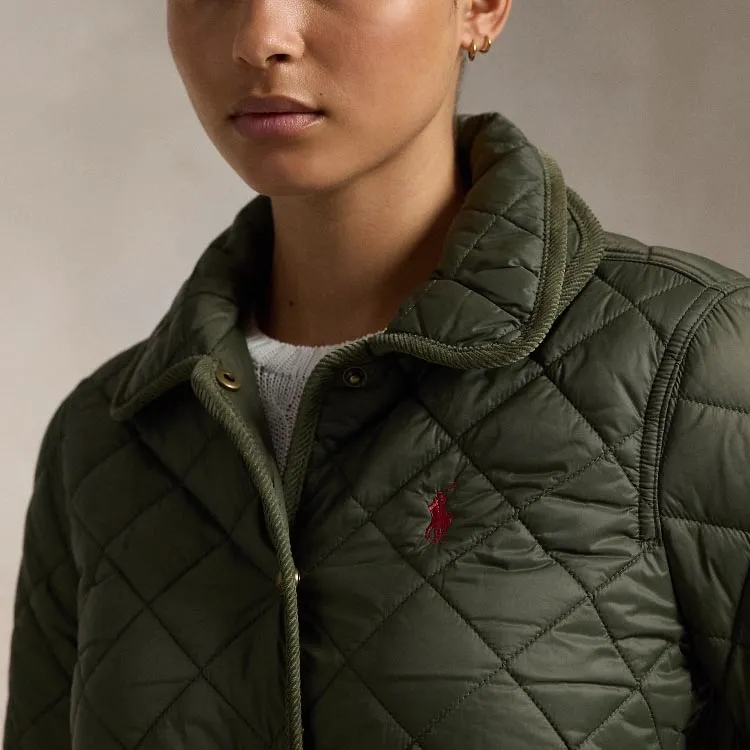Polo Ralph Lauren FW24 Puffer Jacket Women's Green-4