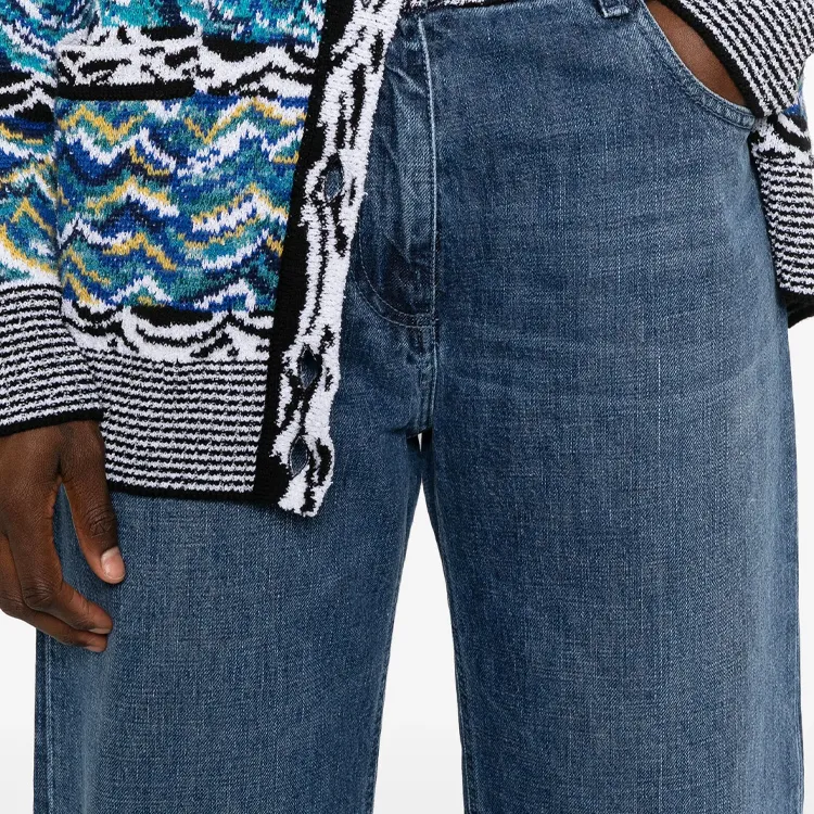 MISSONI Knitted panel Jeans-4