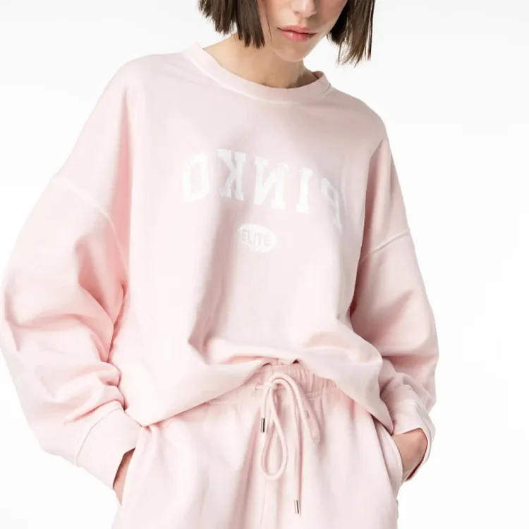 PINKO SS24 Sweatshirt Women's Pink-4