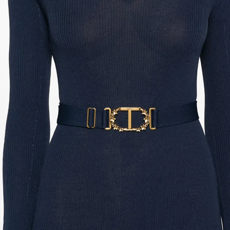 Twinset Belted Ruffled Midi Dress-4
