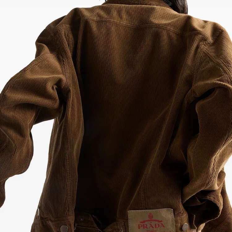 PRADA Corduroy Blouson Jacket-1