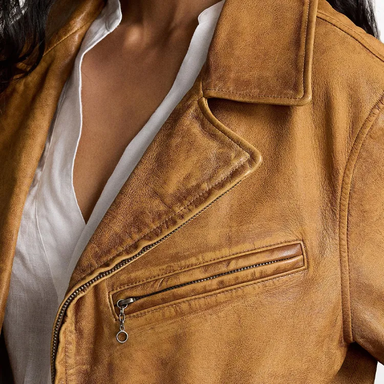 Polo Ralph Lauren Leather Biker Jacket-3