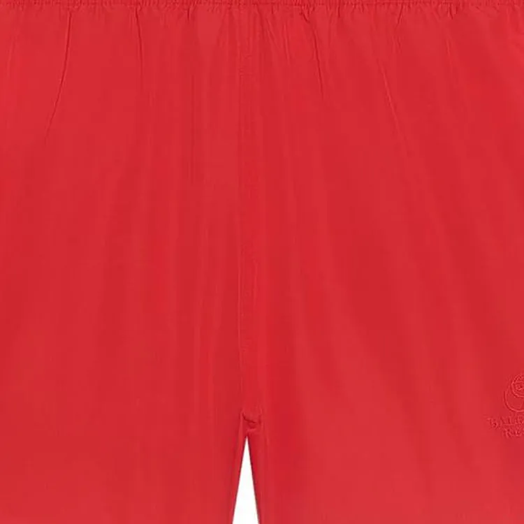 Balenciaga SS23 Casual Shorts Regular Fit Men's Red-6