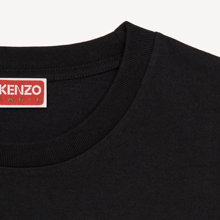 KENZO Nigo Drop4 POPPY Flower T Shirt Men's Black-3