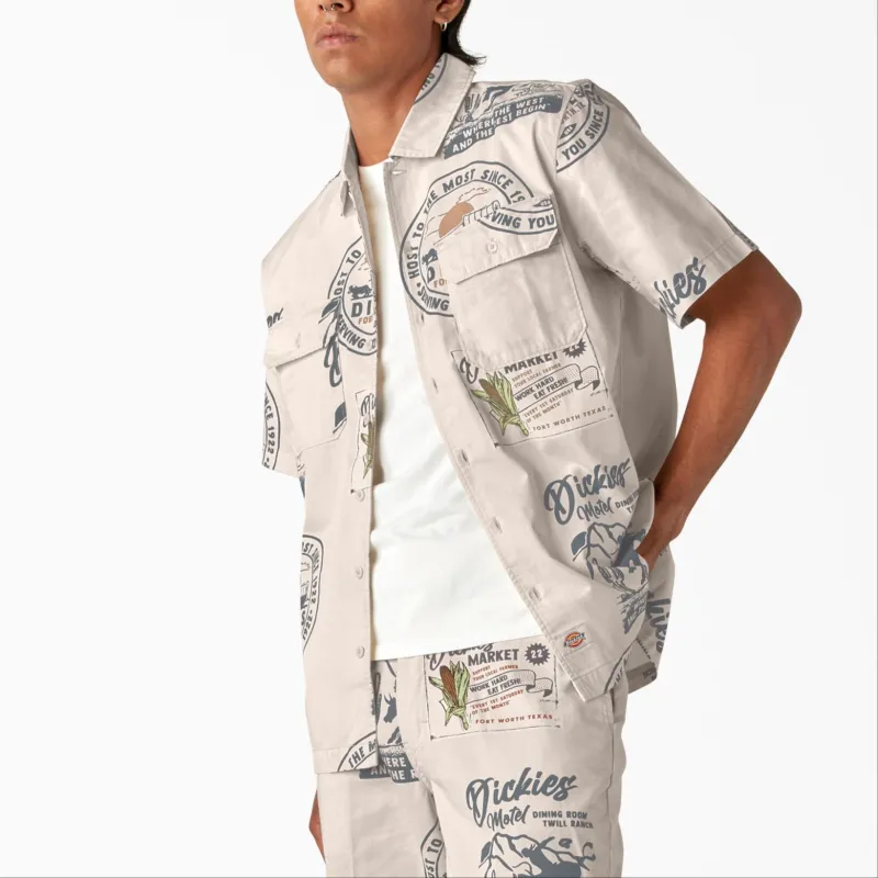 Dickies Shirts Men Light Beige-3