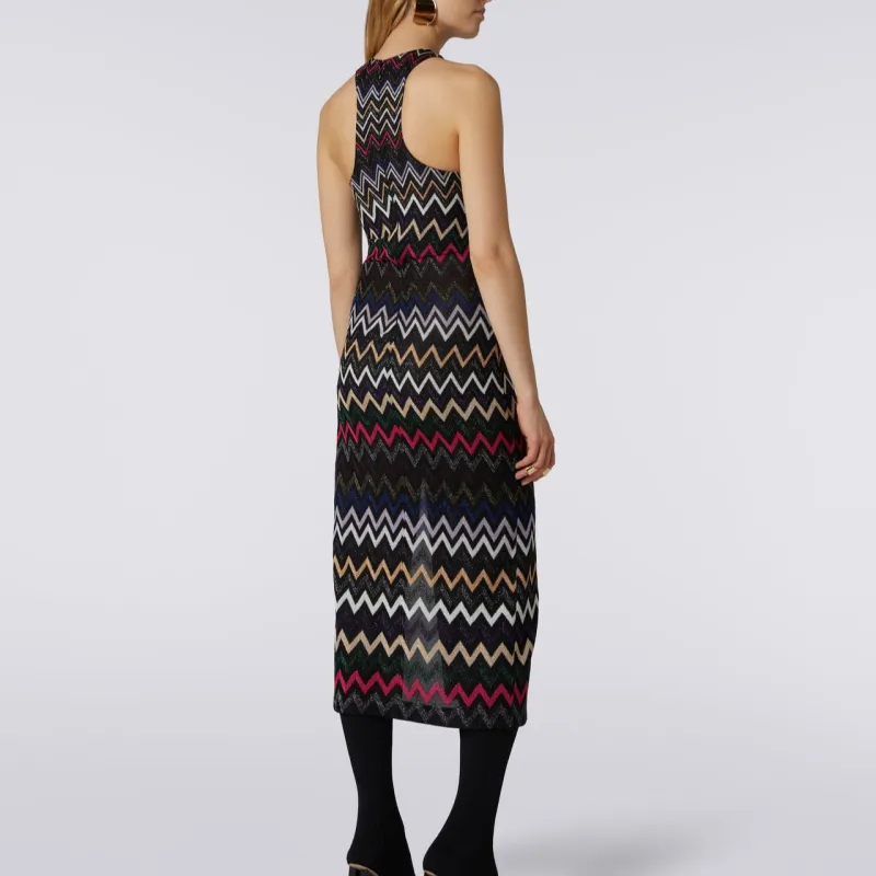 MISSONI Zigzag woven Midi Dress-3