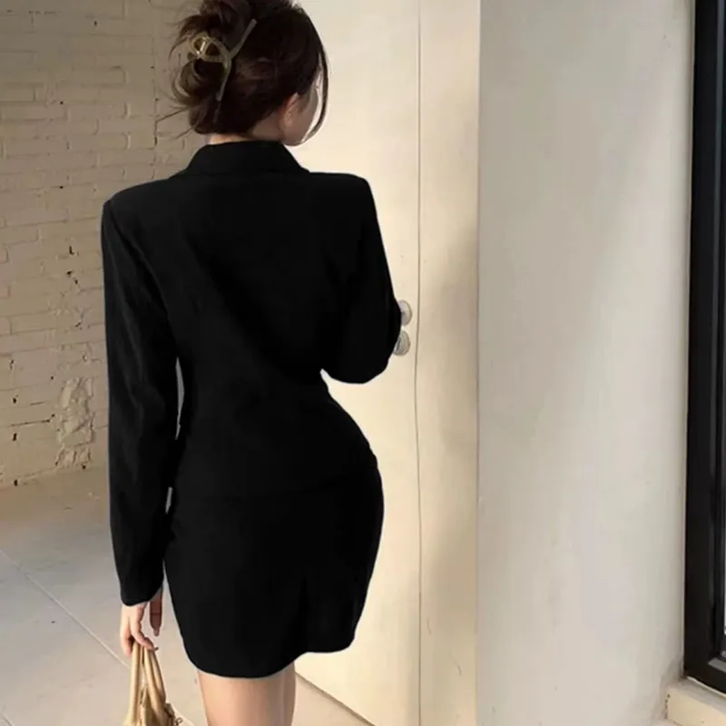 PLAY BUSH Skirt Set Women's Black-2