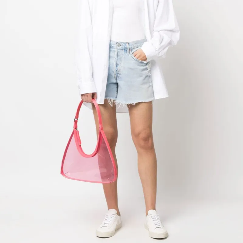 By Far Transparent Shoulder Bag-3