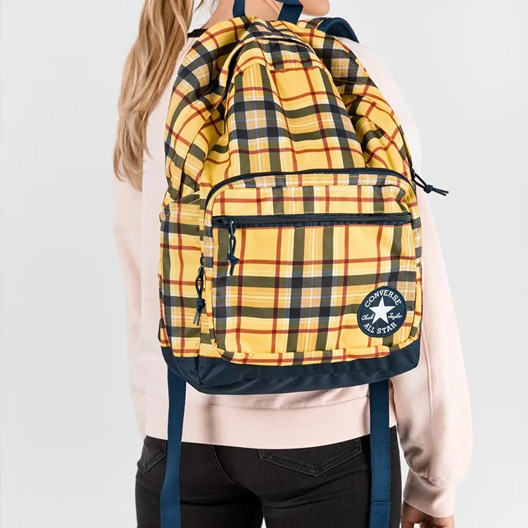Converse GO 2 Polyester Backpack Regular Unisex Yellow-4