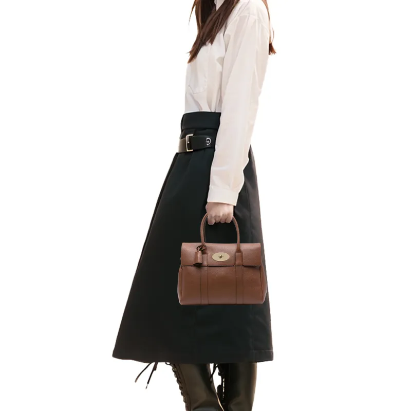 Mulberry Twist Lock Top Handle Bag-4