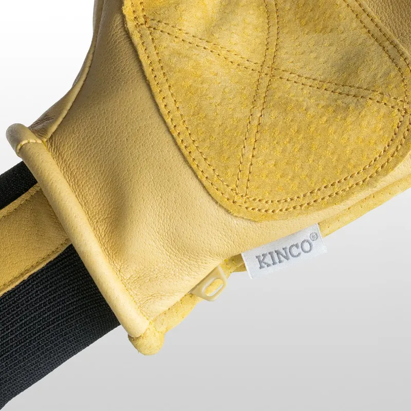 KINCO Ski Gloves Windproof And Rainproof Insulated For Cold Weather Anti-Slip And Wear-Resistant Mittens Women's-3