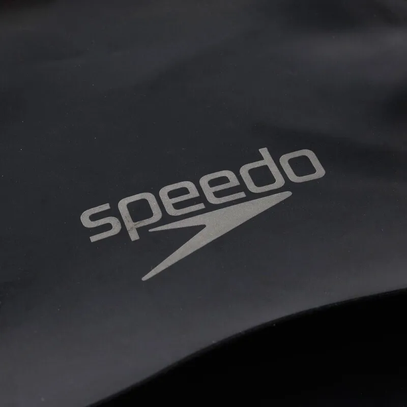 Speedo Swimming Caps Silicone Unisex Black-3