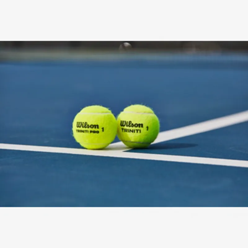 Wilson Triniti Pro Tennis Balls Training Ball Indoor And Outdoor Yellow-5