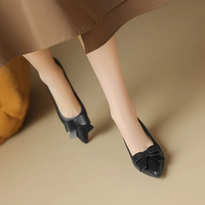 MARINO FABIANI Casual Single Shoes 2.5cm Women's Black-1