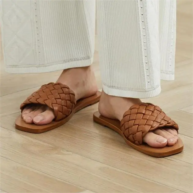 Loeffler Randall Rubber Sole Slide Slippers Women's-4