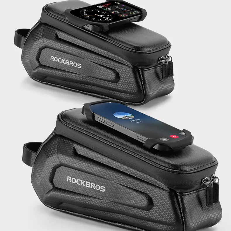 ROCKBROS Cycling Gear Cycling Bag Unisex Black-3