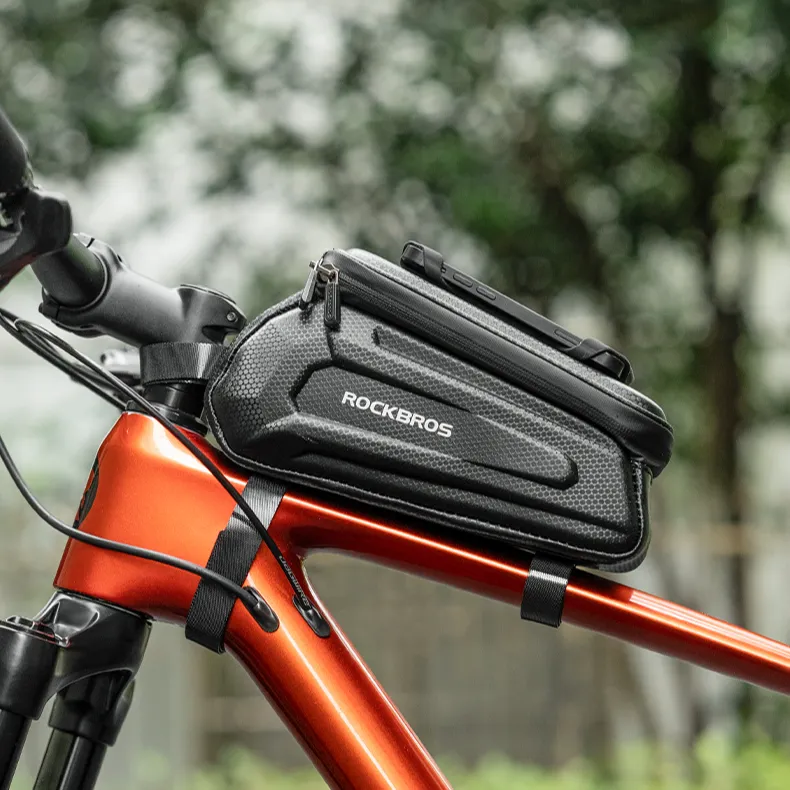 ROCKBROS Cycling Gear Cycling Bag Unisex Black-2