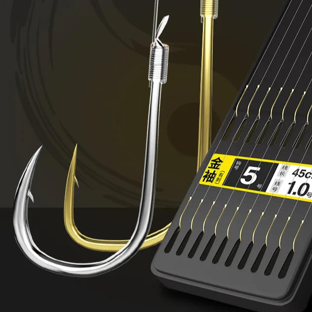 Guest Friends Fish Hook High Carbon Precision Steel, Convenient To Carry, Rust Resistant. Barbed Hook-3