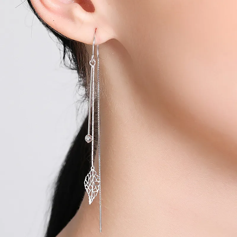 Xuanman S925 Silver Drop Earrings Bestie Women's-2