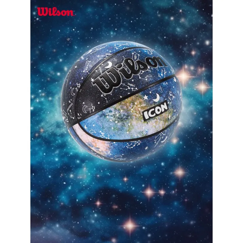 Wilson PU Basketball Constellation Gradient Size 5 Ball Training Unisex-1