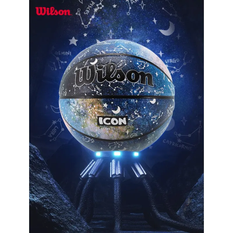 Wilson PU Basketball Constellation Gradient Size 5 Ball Training Unisex-2