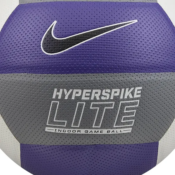 Nike Size 5 Volleyball Unisex Purple Gray White-3