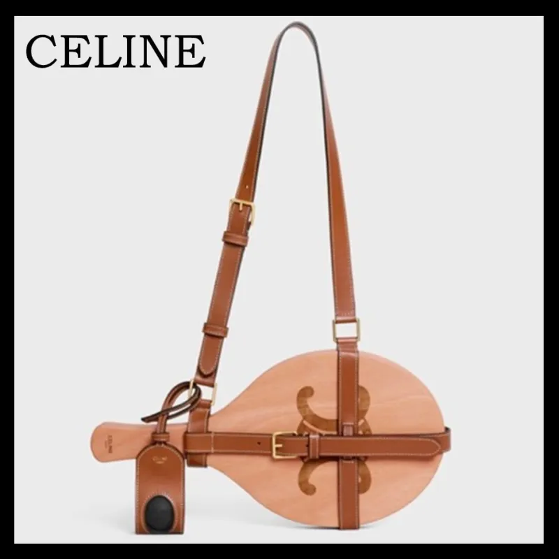 CELINE Niche Racquet Sports Wooden Beach Unisex-2