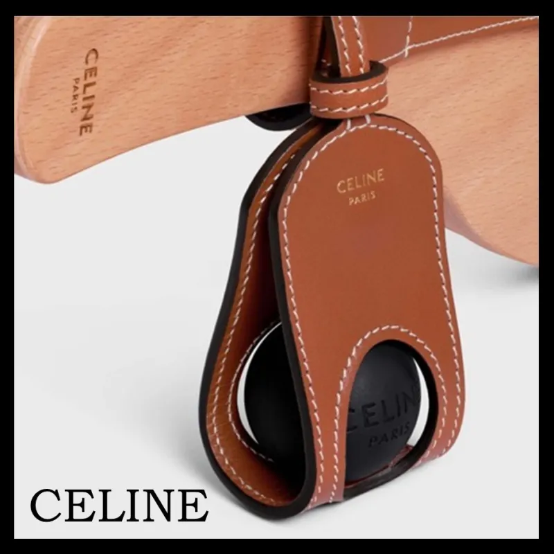 CELINE Niche Racquet Sports Wooden Beach Unisex-4