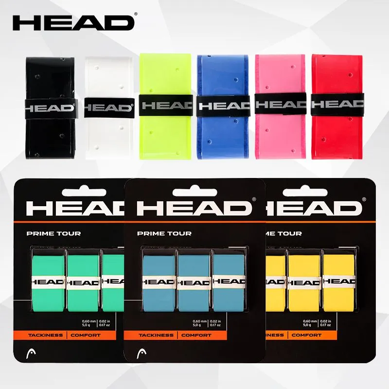 HEAD Badminton Grip Tape PU Polyester Tennis Racket Badminton Racket Thin-1